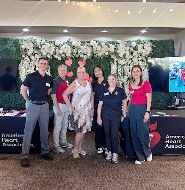 Group of six A H A staff members